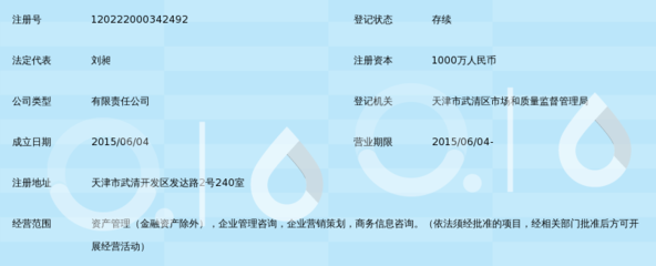 天津曙知资产管理